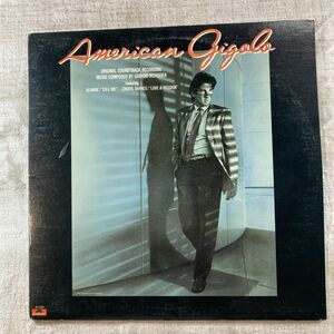 American Gigolo - Original Soundtrack (1980 Vinyl LP) Blonde and Cheryl Barnes
